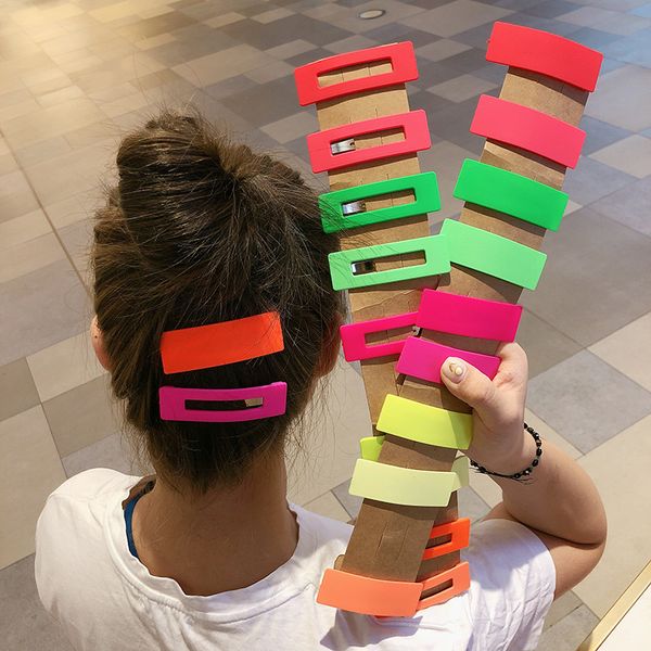korea hairpin fluorescent color clip hair for girls hair pins unique women's gift bb clip accessories dropship
korea hairpin fluorescent color clip hair for girls hair pins unique women's gift bb clip accessories dropship