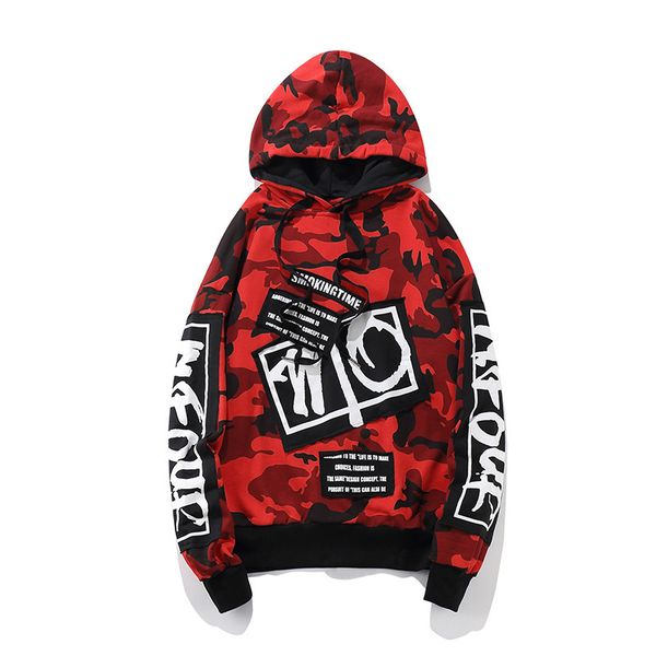 us size camouflage hoodies men fashion harajuku hooded sweatshirts hip hop casual streetwear 2019 autumn dg212, Black
us size camouflage hoodies men fashion harajuku hooded sweatshirts hip hop casual streetwear 2019 autumn dg212, Black