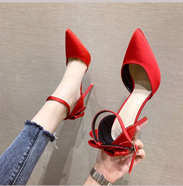 women suede bow pointed toe heels shoes women professional shoes ladies shallow mouth work elegant ladies office sandals, Black
women suede bow pointed toe heels shoes women professional shoes ladies shallow mouth work elegant ladies office sandals, Black