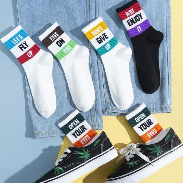 fashion hip hop letter socks men women cartoon socks hiphop street sports skateboard black white couple calcetines hombre
fashion hip hop letter socks men women cartoon socks hiphop street sports skateboard black white couple calcetines hombre
