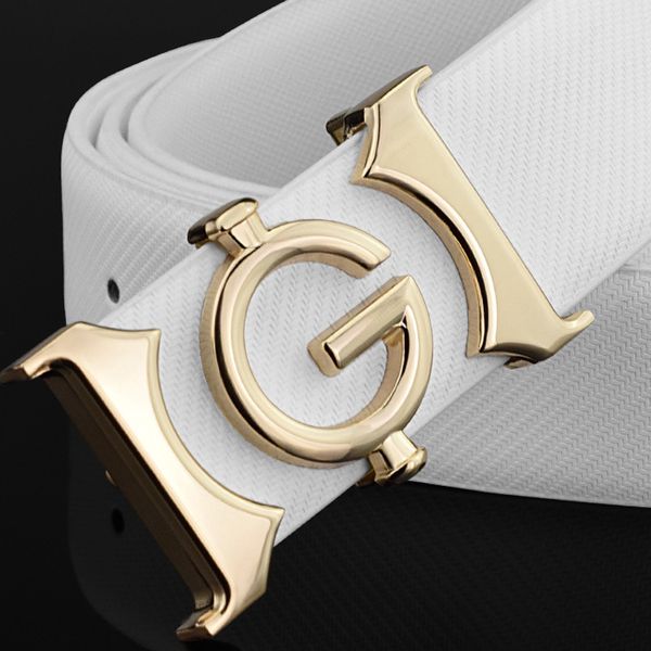 9gljb personalized personality fashion leather casual smooth buckle personalized personality white fashion men's leather casual belt me, Black;brown
9gljb personalized personality fashion leather casual smooth buckle personalized personality white fashion men's leather casual belt me, Black;brown