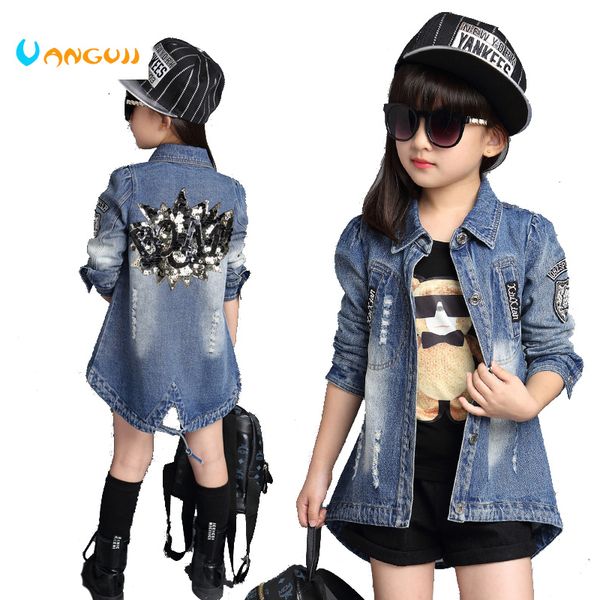 children denim jacket 2016 autumn girls cardigan outerwear & coat girls princess long-sleeved trench jacket age 3-13 t, Blue;gray
children denim jacket 2016 autumn girls cardigan outerwear & coat girls princess long-sleeved trench jacket age 3-13 t, Blue;gray