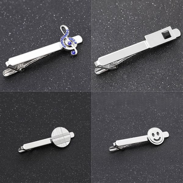 19 styles men's classic metal tie clip clamp smile note neck tie bar clasp wedding business favor gifts jewelry, Silver
19 styles men's classic metal tie clip clamp smile note neck tie bar clasp wedding business favor gifts jewelry, Silver