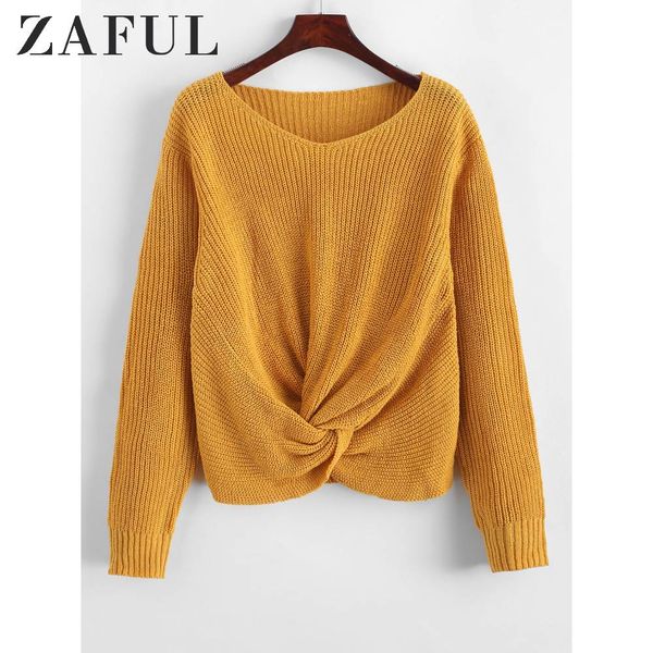 zaful pullover twist hem v neck sweater pullover solid color sweaters jumper sweater for women chic elastic 2019 autumn winter, White;black
zaful pullover twist hem v neck sweater pullover solid color sweaters jumper sweater for women chic elastic 2019 autumn winter, White;black