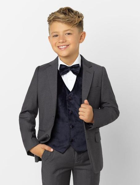 2020 new arrival boys' attire peaked lapel kids suits custom made clothing set 3 pieces prom suits (jacket+pants+tie+vest) 012, Blue
2020 new arrival boys' attire peaked lapel kids suits custom made clothing set 3 pieces prom suits (jacket+pants+tie+vest) 012, Blue