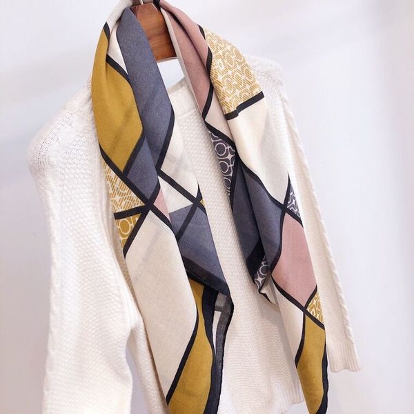 autumn fashion large square shawl, all kinds of spring and autumn thin celebrity color matching printing silk scarf, Blue;gray
autumn fashion large square shawl, all kinds of spring and autumn thin celebrity color matching printing silk scarf, Blue;gray