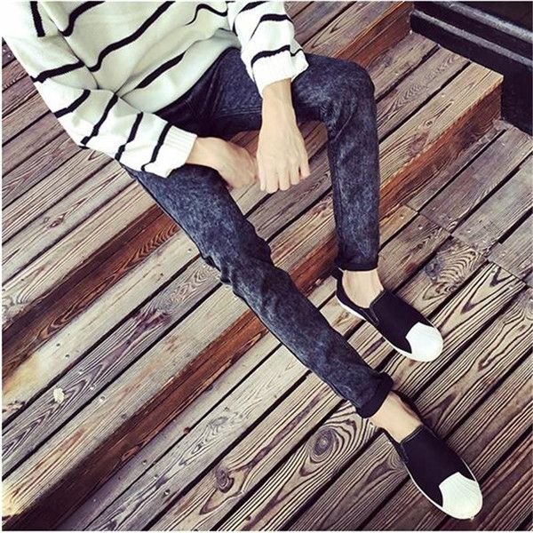 designer skinny pencil pants mens causal mid waist regular slim long jeans fashion autumn male apparel, Blue
designer skinny pencil pants mens causal mid waist regular slim long jeans fashion autumn male apparel, Blue