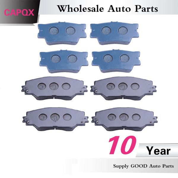 capqx front & rear brake pads 04465-42180 04466-42060 for hs250h es300h es350 camry matrix rav4 avalon 2005-2015 2016
capqx front & rear brake pads 04465-42180 04466-42060 for hs250h es300h es350 camry matrix rav4 avalon 2005-2015 2016