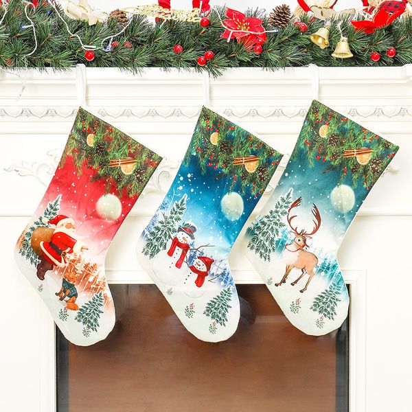 2019 christmas decoration new year gift 20-inch santa snowman socks christmas socks gift bag
2019 christmas decoration new year gift 20-inch santa snowman socks christmas socks gift bag