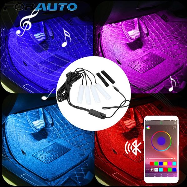 4pcs car led dash floor foot strip light auto atmosphere lamps usb cigarette lighter adapter bluetooth app sound music control
4pcs car led dash floor foot strip light auto atmosphere lamps usb cigarette lighter adapter bluetooth app sound music control