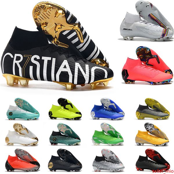 2019 mercurial superfly vi soccer shoes 360 elite fg kj 6 xii 12 cr7 se ronaldo neymar mens women boys outdor football boots cleats us3-11
2019 mercurial superfly vi soccer shoes 360 elite fg kj 6 xii 12 cr7 se ronaldo neymar mens women boys outdor football boots cleats us3-11