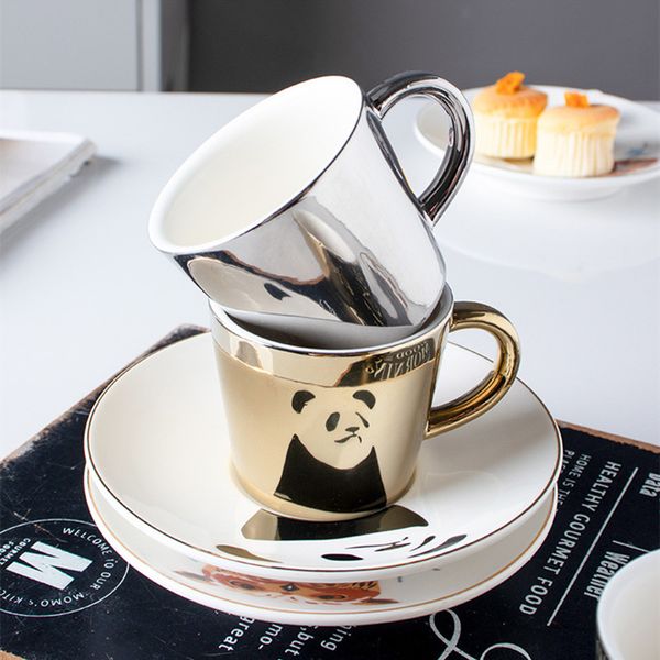90ml creative reflection cup cartoon panda/tiger/deer/horse cups the mirror collection coffee mugs breakfast water bottle gift
90ml creative reflection cup cartoon panda/tiger/deer/horse cups the mirror collection coffee mugs breakfast water bottle gift