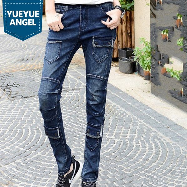 lady new spring fashion high waist jeans harem pants slim fit full lengt trousers elastic streetwear pockets denim pencil pants, Blue
lady new spring fashion high waist jeans harem pants slim fit full lengt trousers elastic streetwear pockets denim pencil pants, Blue