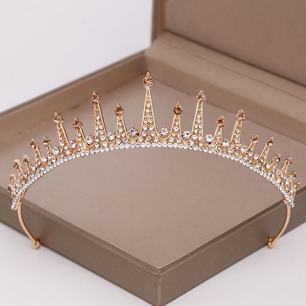 baroque vintage gold champagne crystal bridal tiaras crowns rhinestone pageant diadem headband wedding hair accessories bijoux, Golden;white
baroque vintage gold champagne crystal bridal tiaras crowns rhinestone pageant diadem headband wedding hair accessories bijoux, Golden;white