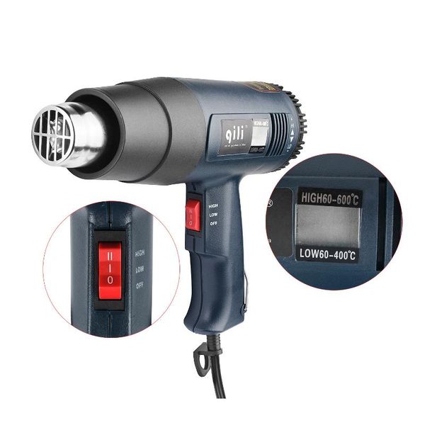 heat gun construction hair dryer with screen 1800w 220v electric air gun soldering station with a hairdryer thermal blower
heat gun construction hair dryer with screen 1800w 220v electric air gun soldering station with a hairdryer thermal blower