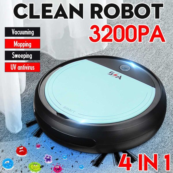 new4 in 1 smart robot usb rechargeable auto smart sweeping robot uv sterilizer strong suction sweeper usb rechargeable vacuum cleaner 3200pa
new4 in 1 smart robot usb rechargeable auto smart sweeping robot uv sterilizer strong suction sweeper usb rechargeable vacuum cleaner 3200pa