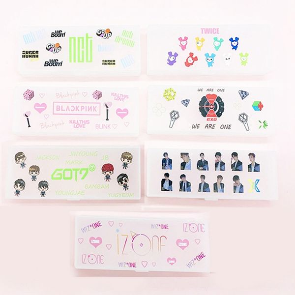 kpop blackpink square up leather pencil pen bag fashion cosmetic makeup bag coin case for students school supplies
kpop blackpink square up leather pencil pen bag fashion cosmetic makeup bag coin case for students school supplies