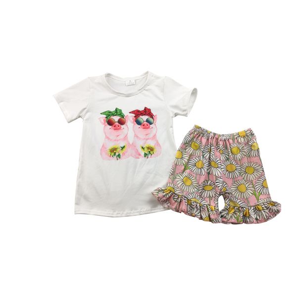 boutique baby girls adorable set pig pattern white ruffled sets floarl print petal shorts girls cute sets
boutique baby girls adorable set pig pattern white ruffled sets floarl print petal shorts girls cute sets