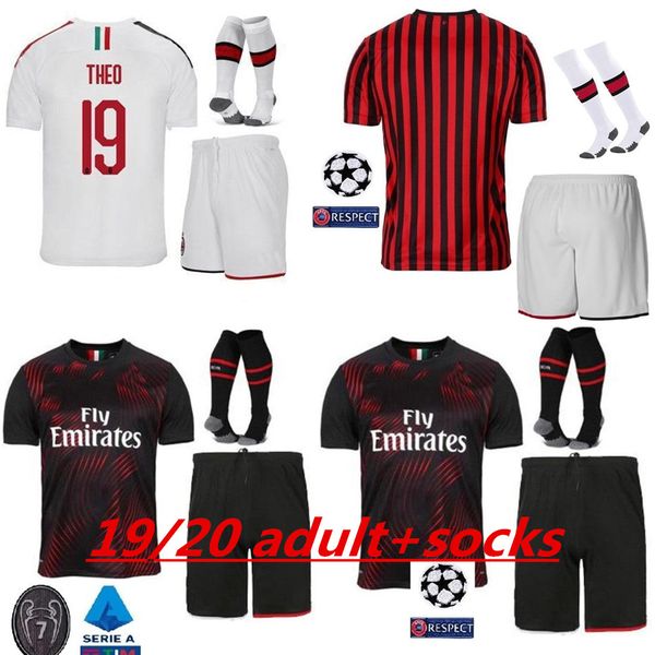 kit 2019 2020 ac ibrahimovic milan soccer jersey 19 20 piatek suso r.leao men kits romagnoli paqueta football shirt, Black
kit 2019 2020 ac ibrahimovic milan soccer jersey 19 20 piatek suso r.leao men kits romagnoli paqueta football shirt, Black