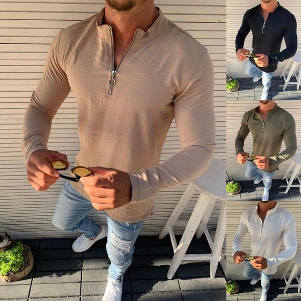 2019 mens casual хенли рубашка с длинным рукавом t-shirt пуловеры тройники ретро frog zipper cotton рубашки бич топы рубашки поло slim fit б, White;black
2019 mens casual хенли рубашка с длинным рукавом t-shirt пуловеры тройники ретро frog zipper cotton рубашки бич топы рубашки поло slim fit б, White;black