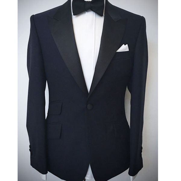 new arrival one button wedding tuxedos groom peaked lapel suits men wedding prom blazer jackets 1 piece, Black;gray
new arrival one button wedding tuxedos groom peaked lapel suits men wedding prom blazer jackets 1 piece, Black;gray