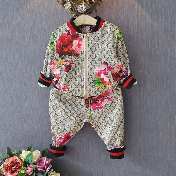 children suit spring autumn boy girl suit flower jacket + trousers 2 pcs sets kids clothes casual baby girl boy set costume, White
children suit spring autumn boy girl suit flower jacket + trousers 2 pcs sets kids clothes casual baby girl boy set costume, White