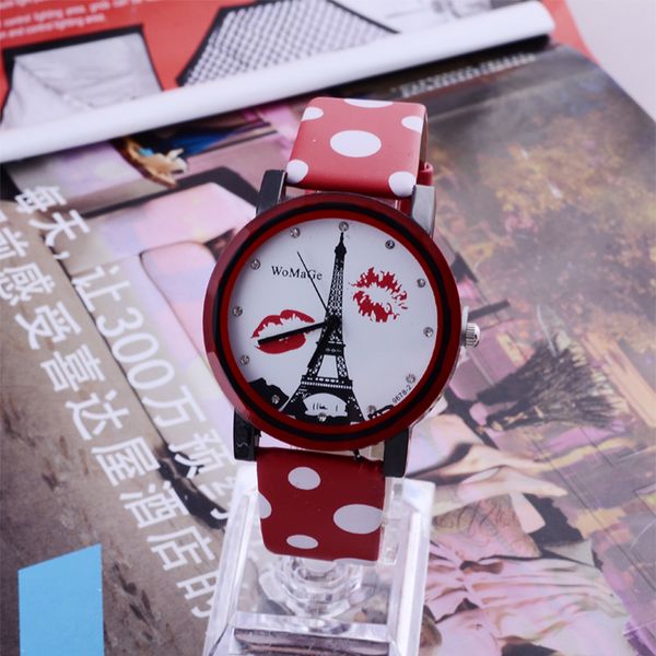 2019 wave point playful women's watches flower young ladies watch patterns casual kiss dial reloj mujer bayan kol saati, Slivery;brown
2019 wave point playful women's watches flower young ladies watch patterns casual kiss dial reloj mujer bayan kol saati, Slivery;brown