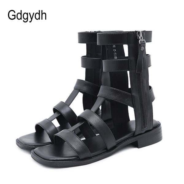 gdgydh zip roman style sandals for women 2020 summer gladiator breathable sandals low heel comfortable ankle strap drop shipping, Black
gdgydh zip roman style sandals for women 2020 summer gladiator breathable sandals low heel comfortable ankle strap drop shipping, Black