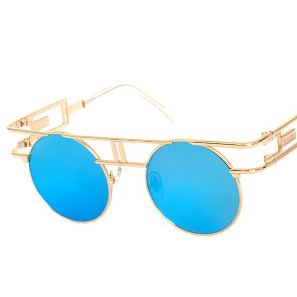 new mens retro steampunk circle vintage round sunglasses women men punk style sunglass metal frame sun glasses male uv400 883, White;black
new mens retro steampunk circle vintage round sunglasses women men punk style sunglass metal frame sun glasses male uv400 883, White;black