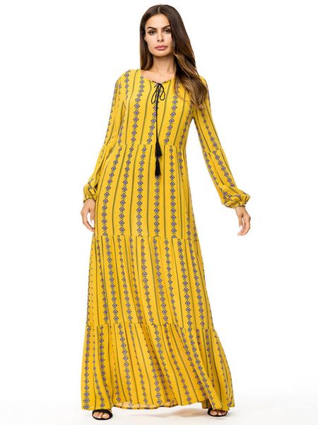 casual maxi dress print abaya full length dresses plus size kimono vintage long robe gowns swing ramadan muslim islamic clothing, Red
casual maxi dress print abaya full length dresses plus size kimono vintage long robe gowns swing ramadan muslim islamic clothing, Red