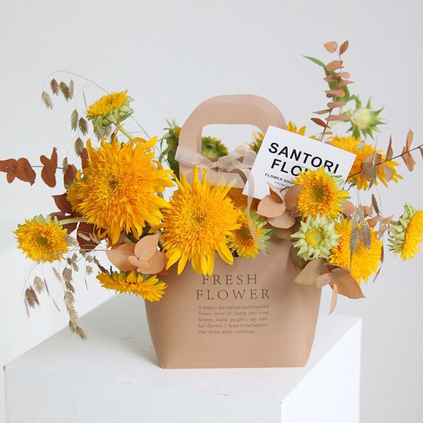 gift wrap 5pc kraft paper folding portable flower box waterproof packaging hand carrying basket tote bag
gift wrap 5pc kraft paper folding portable flower box waterproof packaging hand carrying basket tote bag