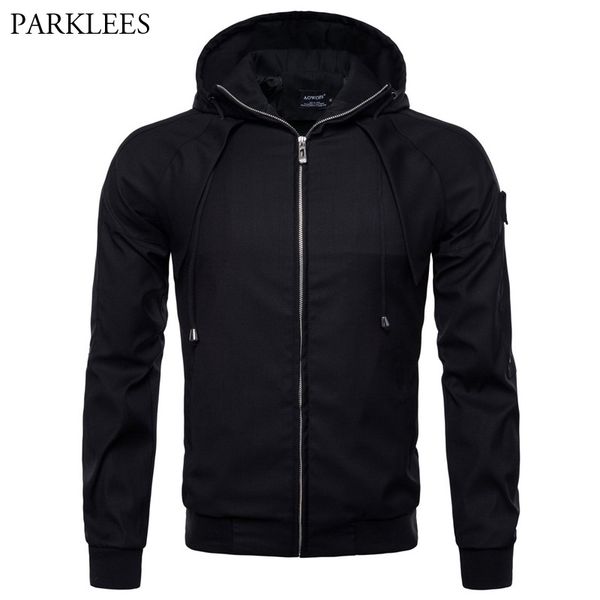 black hooded bomber jacket men 2018 new autumn cotton mens jackets and coats casual slim fit raglan sleeve veste homme plus size, Black;brown
black hooded bomber jacket men 2018 new autumn cotton mens jackets and coats casual slim fit raglan sleeve veste homme plus size, Black;brown