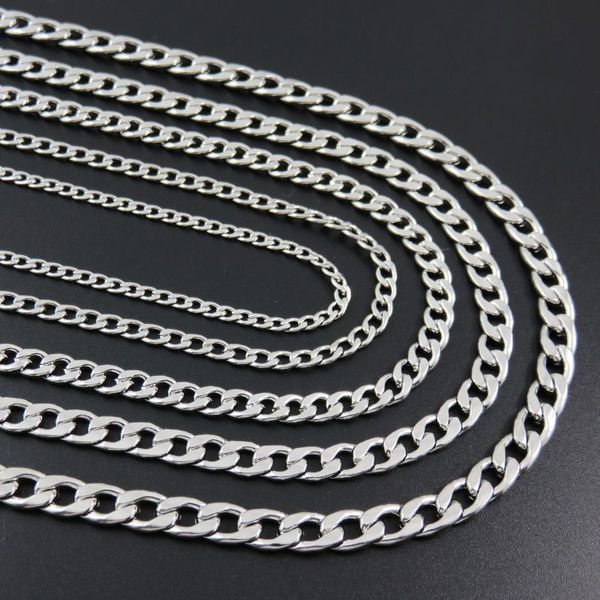 women necklace stainless steel cuban link punk gold necklaces hip-hop brake chains menswear rock jewelry male accessories 2019, Silver
women necklace stainless steel cuban link punk gold necklaces hip-hop brake chains menswear rock jewelry male accessories 2019, Silver