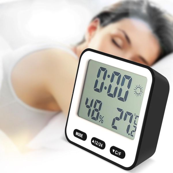 clocks clock alarmmulti-function digital alarm clock electronic digital hygrometer lcd timer 4 colors
clocks clock alarmmulti-function digital alarm clock electronic digital hygrometer lcd timer 4 colors
