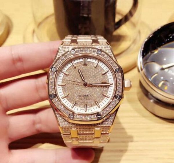 factory new product quality 26322 men's diamond stainless steel watch automatic mechanical upper 42mm men's diamond watch, Slivery;brown
factory new product quality 26322 men's diamond stainless steel watch automatic mechanical upper 42mm men's diamond watch, Slivery;brown
