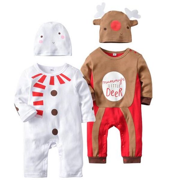 kids designer clothes boys cute long sleeve bodysuit christmas cartoon pattern for baby casual infant rompers with hats, White
kids designer clothes boys cute long sleeve bodysuit christmas cartoon pattern for baby casual infant rompers with hats, White