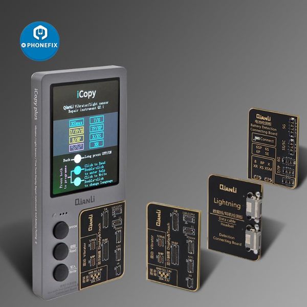 qianli icopy plus lcd screen psensitive original color repair programmer for 11pro xr xsmax xs vibration touch repair
qianli icopy plus lcd screen psensitive original color repair programmer for 11pro xr xsmax xs vibration touch repair