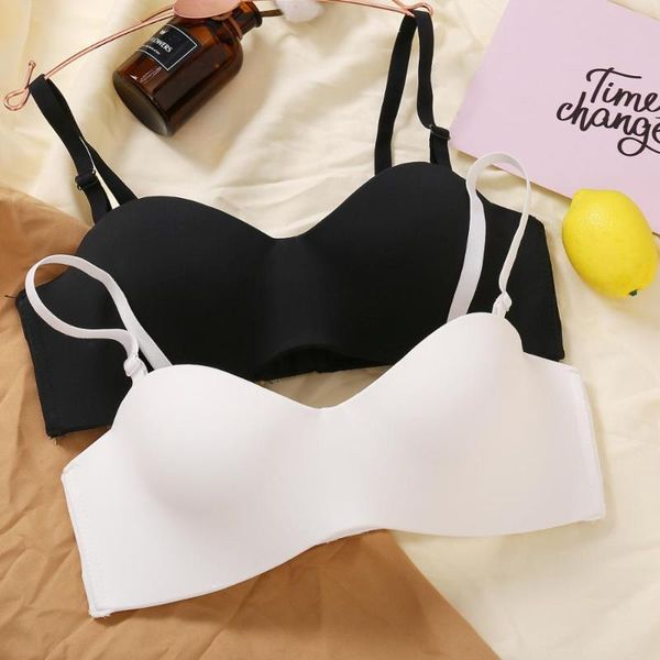 women's bra half cup bra for women wireless push up fashion solid seamless for women 32-38, Red;black
women's bra half cup bra for women wireless push up fashion solid seamless for women 32-38, Red;black