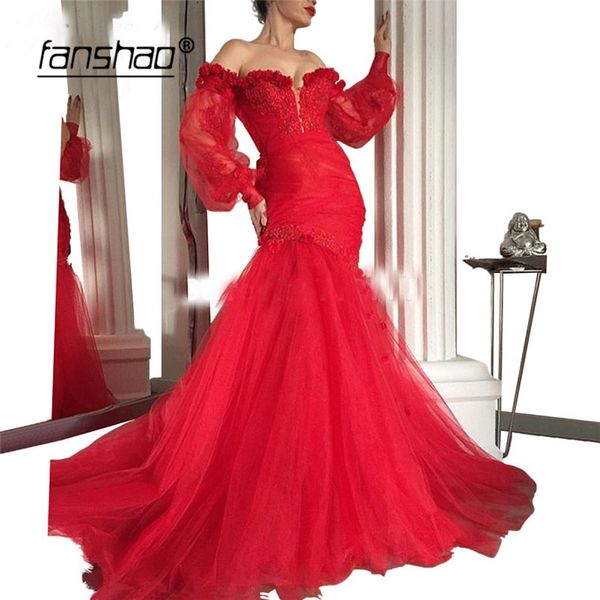 red muslim evening dress v-neck off the shoulder mermaid long sleeve applique islamic dubai saudi arabic evening gown prom dress, White;black
red muslim evening dress v-neck off the shoulder mermaid long sleeve applique islamic dubai saudi arabic evening gown prom dress, White;black