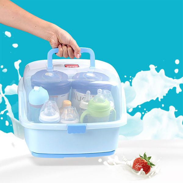 baby bottle dry drain rack portable with lid dealed bottle storage box
baby bottle dry drain rack portable with lid dealed bottle storage box