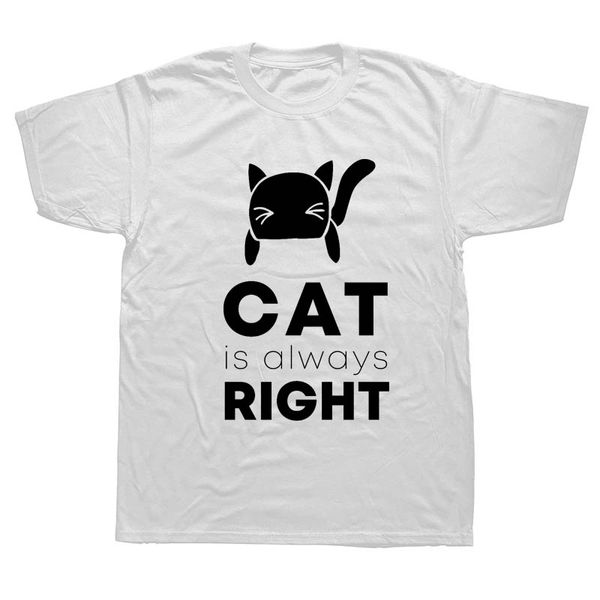 cat is always right funny t shirts men summer cotton harajuku short sleeve o neck streetwear black t-shirt, White;black
cat is always right funny t shirts men summer cotton harajuku short sleeve o neck streetwear black t-shirt, White;black