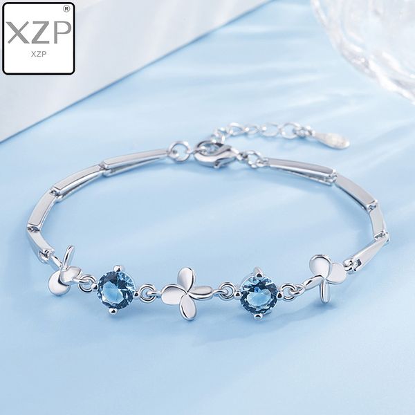 xzp luxury s925 crystal clover bracelet with cz for women charm silver bracelets bangles femme bridal wedding fine jewelry gift, Black
xzp luxury s925 crystal clover bracelet with cz for women charm silver bracelets bangles femme bridal wedding fine jewelry gift, Black