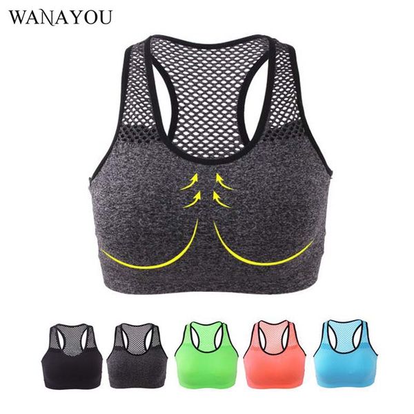 wanayou seamless hollow out fitness sports bra,breathable quick dry yoga gym bra,elastic absorbing running bra for women, White;black
wanayou seamless hollow out fitness sports bra,breathable quick dry yoga gym bra,elastic absorbing running bra for women, White;black