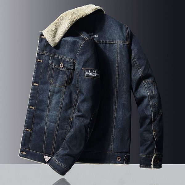 Men's Denim Jacket Fashion Winter Spring Fashion Denim Fleeced Coat Cool Warm Winter Jacket Top Quality Jackets for Men Size M-4XL Wholesale
Men's Denim Jacket Fashion Winter Spring Fashion Denim Fleeced Coat Cool Warm Winter Jacket Top Quality Jackets for Men Size M-4XL Wholesale