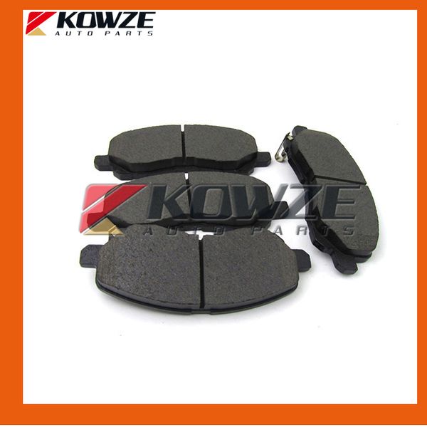 front wheel brake pads for mitsubishi airtrek outlander 2001-2008 mr527674 mz690186
front wheel brake pads for mitsubishi airtrek outlander 2001-2008 mr527674 mz690186