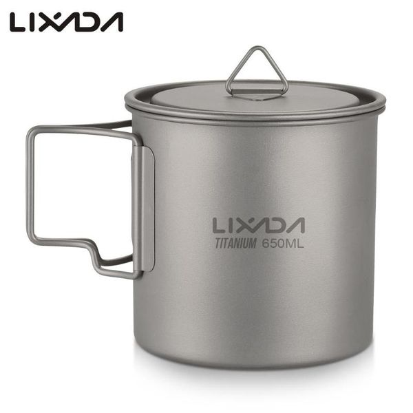 lixada ultralight titanium cup outdoor portable camping picnic water cup mug with foldable handle 300ml / 350ml / 550ml 650ml
lixada ultralight titanium cup outdoor portable camping picnic water cup mug with foldable handle 300ml / 350ml / 550ml 650ml