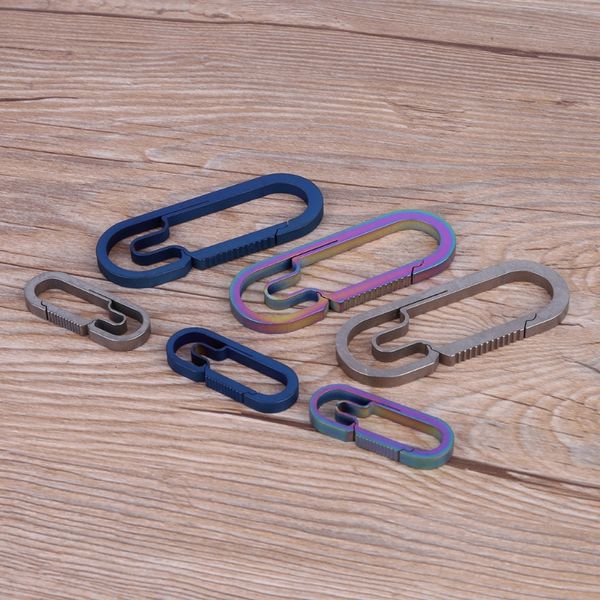edc outdoor camping carabiner titanium alloy keychain hanging buckle snap hooks camping clamber carabiner climbing fishing
edc outdoor camping carabiner titanium alloy keychain hanging buckle snap hooks camping clamber carabiner climbing fishing
