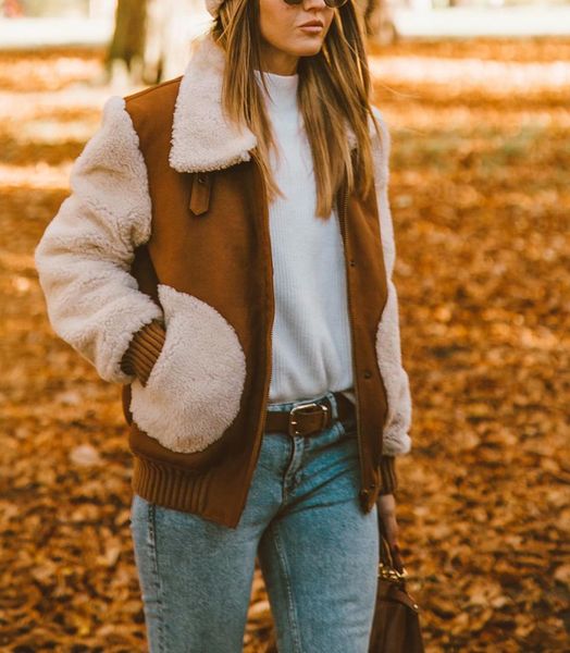 2019 fashion winter fur coat women button pocket jackets ladies warm artificial wool coat parka outerwear faux fur jackets, Black;brown
2019 fashion winter fur coat women button pocket jackets ladies warm artificial wool coat parka outerwear faux fur jackets, Black;brown