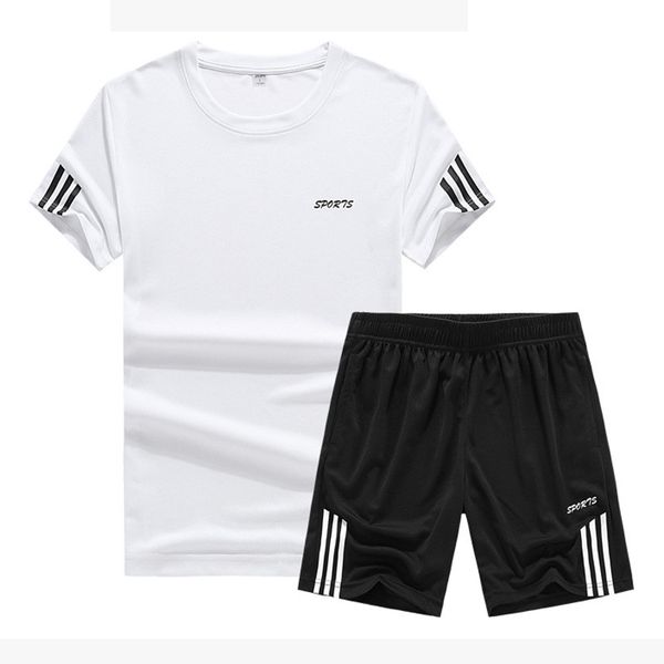 white t shirt suit men fashions funny tshirt +sports shorts men t shirt half sleeve fitness soccer play suit summer 2019, Black;blue
white t shirt suit men fashions funny tshirt +sports shorts men t shirt half sleeve fitness soccer play suit summer 2019, Black;blue