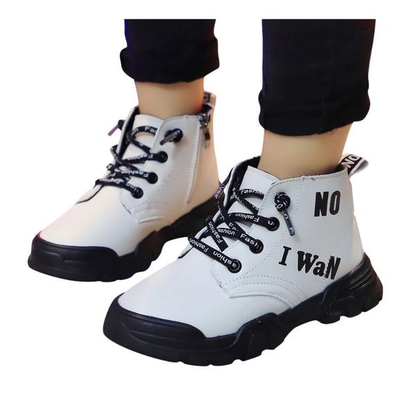 girls boys handsome laced casual boots for short boots fashion solid laceup sneakers shoes pu leather shoes set 3 colors, Black;grey
girls boys handsome laced casual boots for short boots fashion solid laceup sneakers shoes pu leather shoes set 3 colors, Black;grey